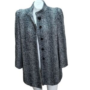 BERT Newman Vintage long coat  Peacoat EUC size 10 Petite